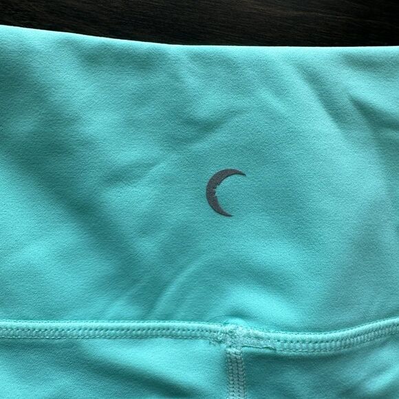 𝅺NWOT Zyia Active Turquoise Zipper pocket light n tight, Size !2, Compression - Picture 6 of 9